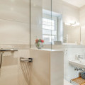 Suite STRANDMUSCHEL | Duschbad | ©  Maren Frey